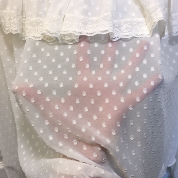 LoveShackFancy Erica Swiss Dot blouse - Picture 14 of 16